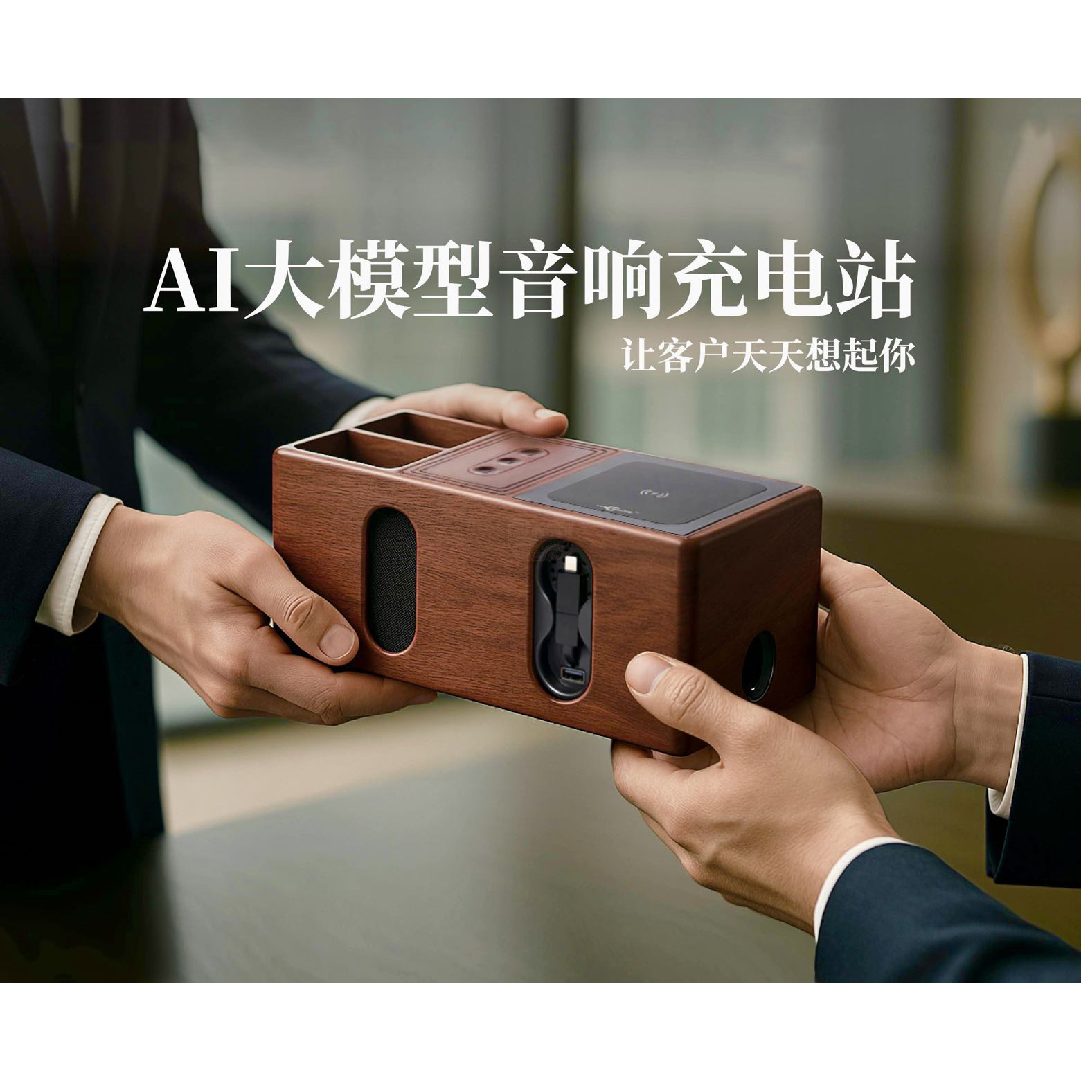 AI大模型音响充电站